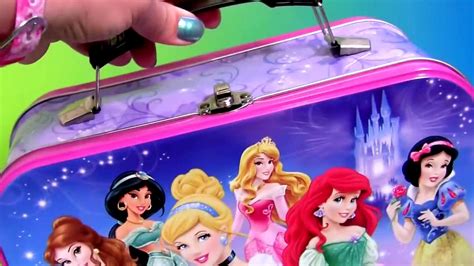 Disney princesses lunchbox surprise eggs